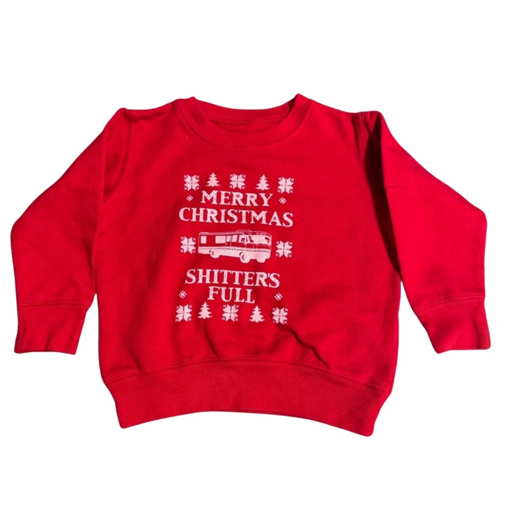 Christmas Vacation Sweater - Toddler 2T EUC